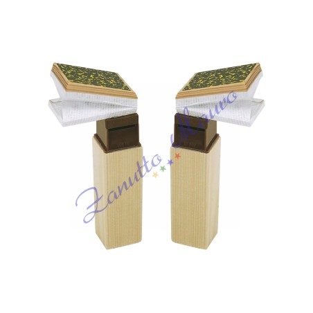 Coppia soffietti laterali per orologi a cucù cm  7