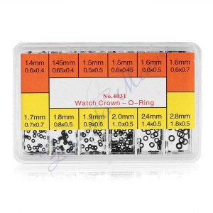 Micro o-rings Assortimento per tubi corone e pulsanti