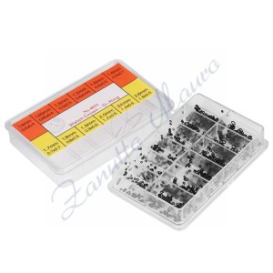 Micro o-rings Assortimento per tubi corone e pulsanti