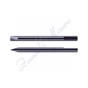 Lame ricambio cacciaviti 30080 0,50 tubo da 4 pezzi colore arancione