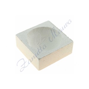 Crogiolo quadrato in argilla 5x5