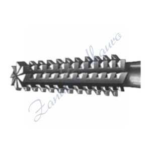 Fresa fissura conica Maillefer ISO 025 acciaio gambo 2.35 conf. 6 pezzi