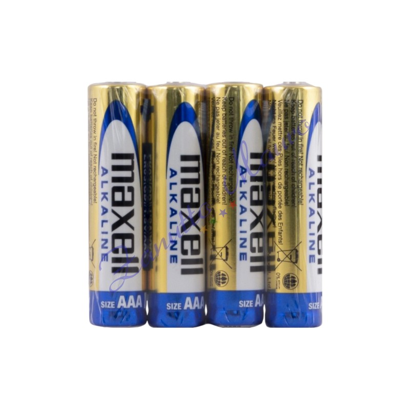 Pila Maxell ministilo alkaline shrink 4 pz