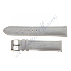 Cinturino Alfa CTK JP026 bianco ansa mm 20