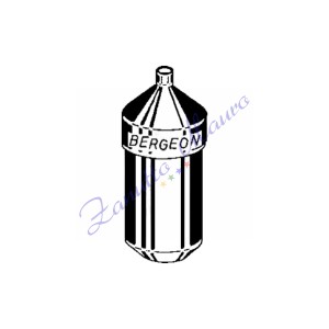 Punta in acciaio Bergeon 2835-C per apri casse 5700