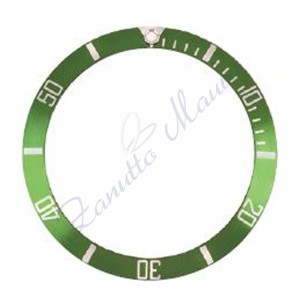 Lunetta compatibile per Rolex 1680-GRN colore verde
