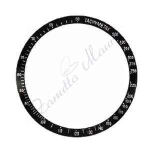 Lunetta compatibile x Omega Speedmaster colore nero