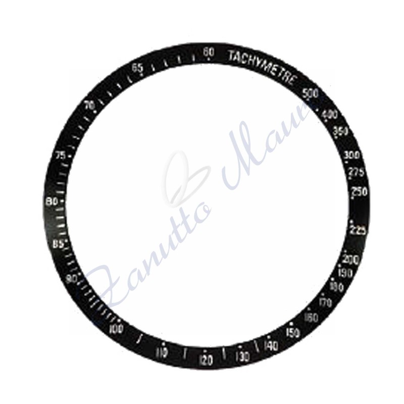 Lunetta compatibile x Omega Speedmaster colore nero