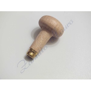 Manico in legno per bulini forma a fungo medio