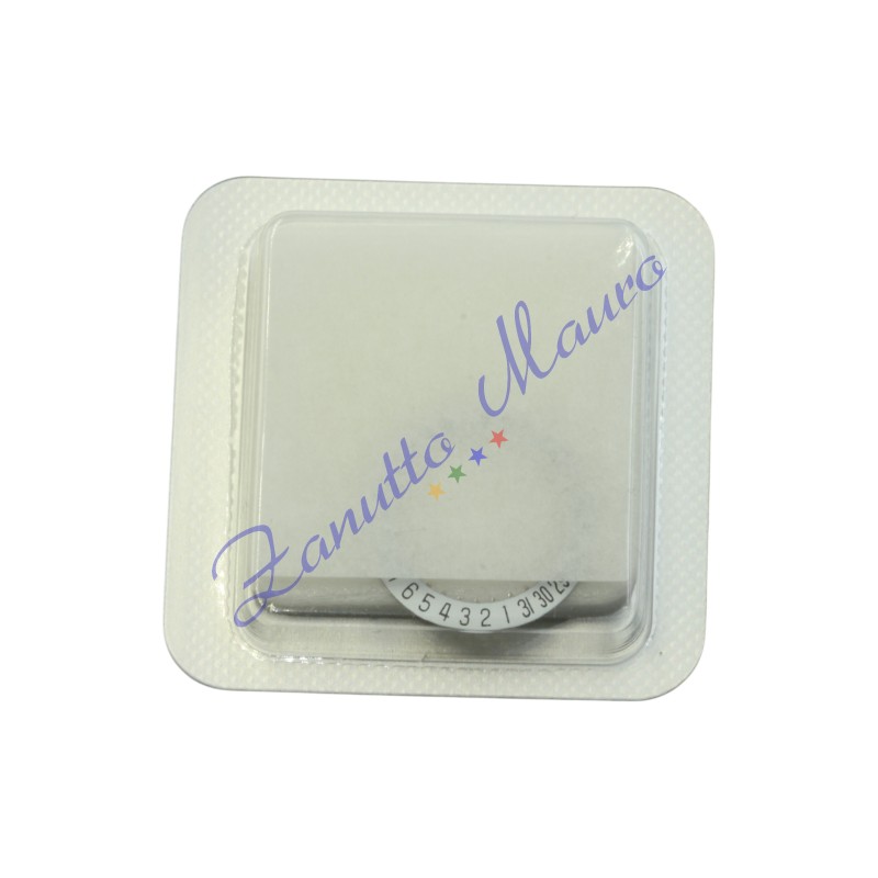 Disco data al 6 per ETA E61.041 e E61.111 sfondo bianco numeri neri