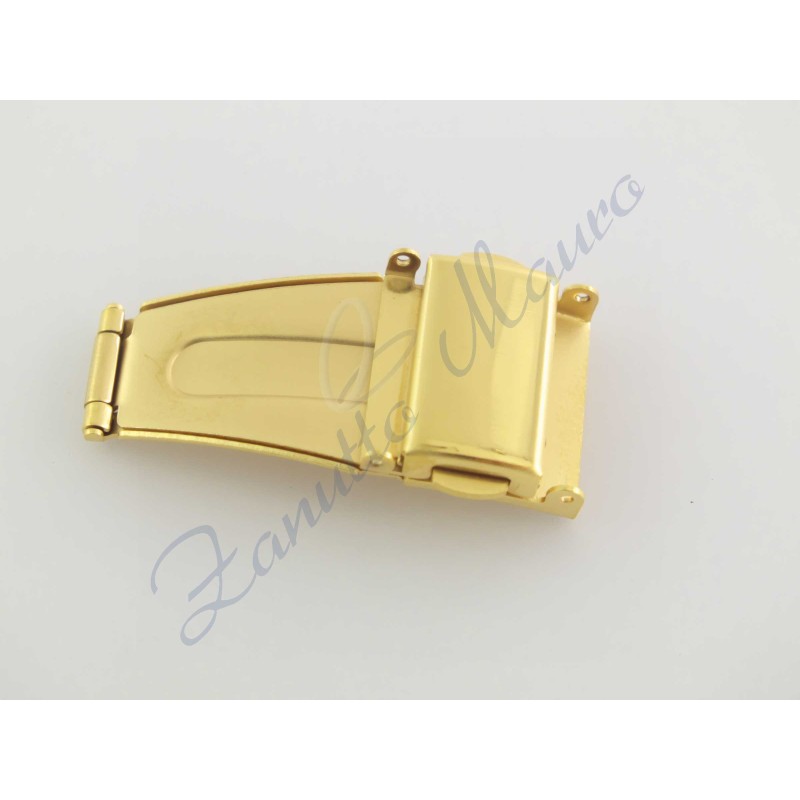 Chiusura tipo CRT acciaio dorato ansa mm 20