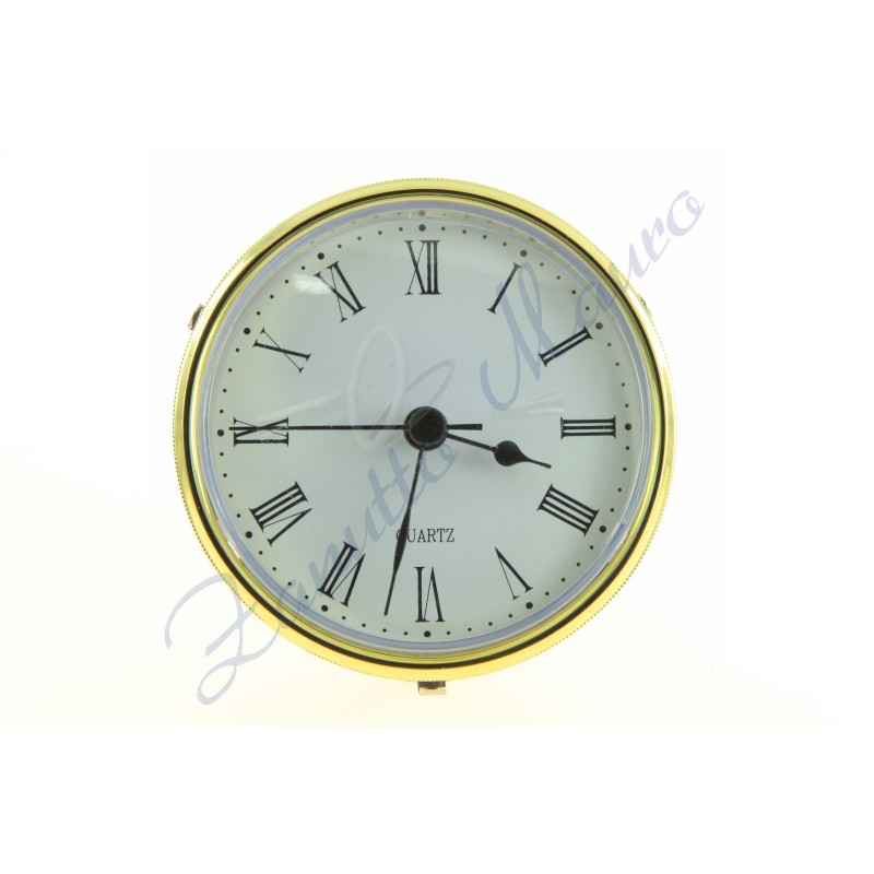 Movimento da incasso tondo mm 56/66 dorato