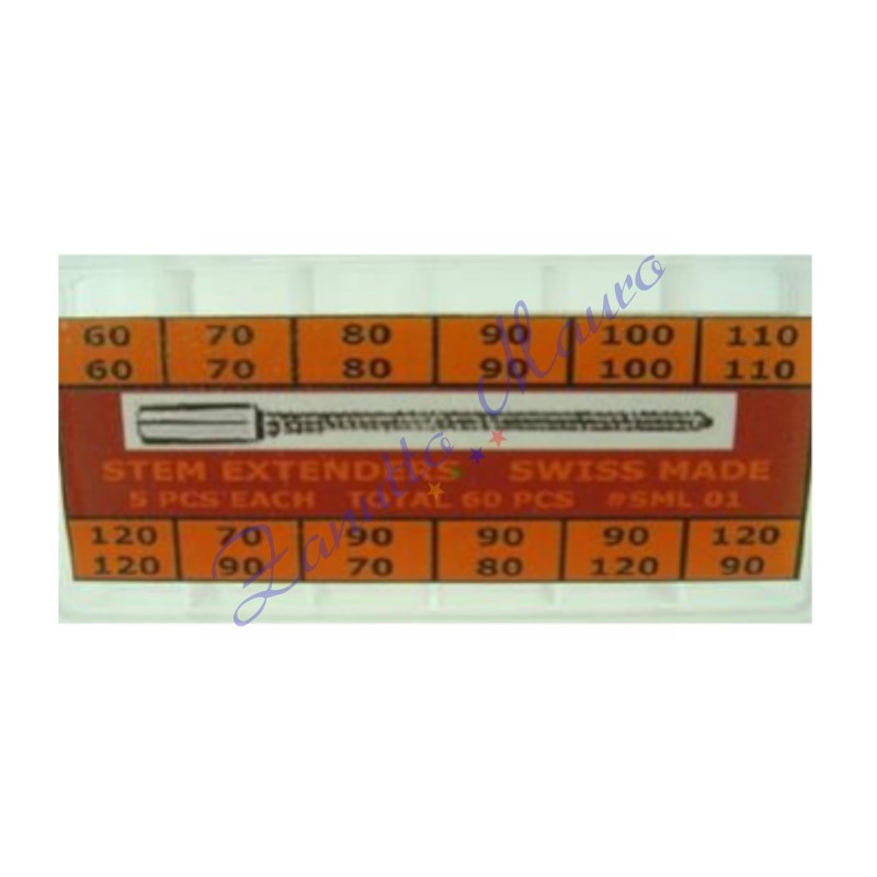 Assortimento 60 prolunghe per tiges - SML01