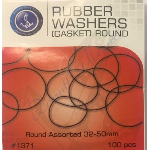 Assortimento 100 guarnizioni fondo cassa fili assorti di diametro 32-50