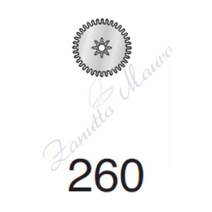 Ruota minuti ETA 2890,2892 e 2892A2 ricambio 260
