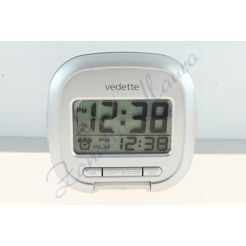 Sveglia digitale Vedette VR30061 silver
