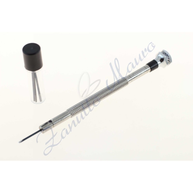 Giraviti 01.099-100 Horotec mm 1,00 nero con tubo 3 lame di ricambio