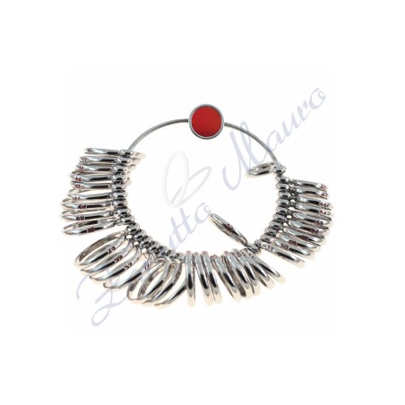 Anelliera in metallo 36 misure eco