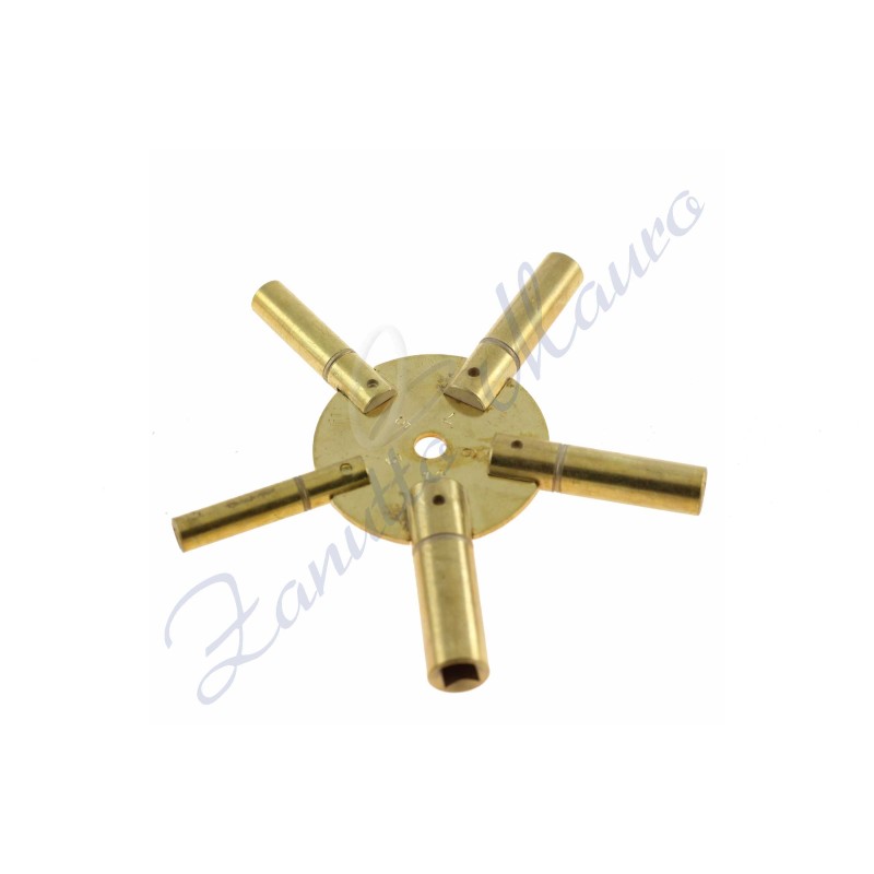 Chiave di carica a stella per pendoli misure dispari