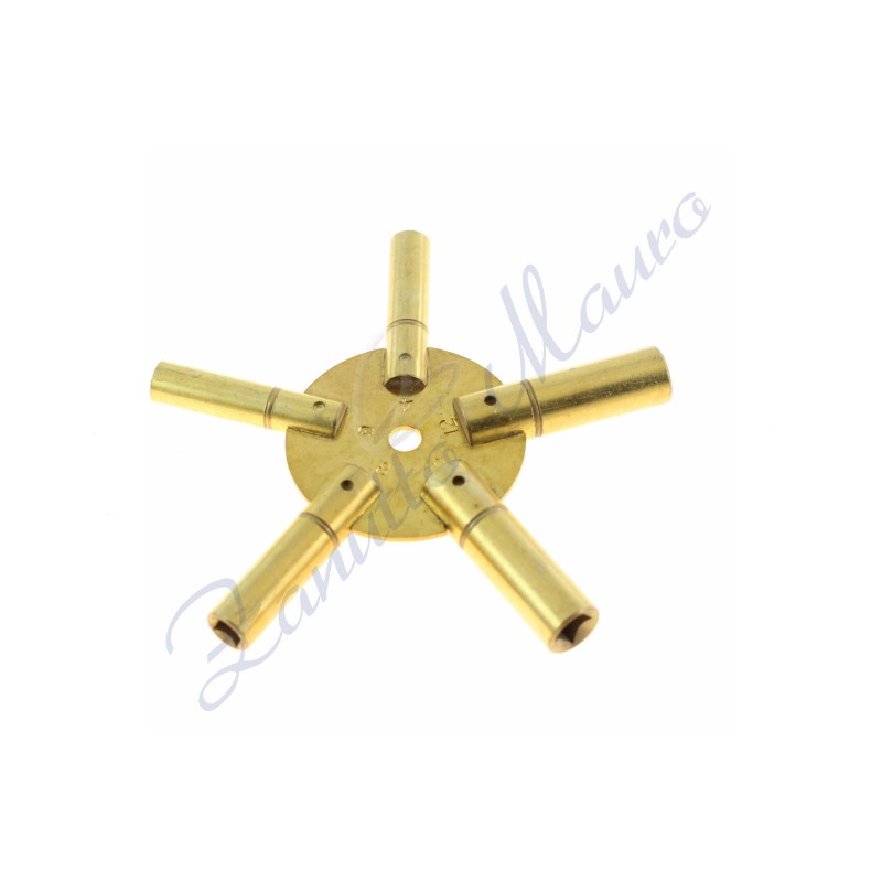 Chiave di carica a stella per pendoli misure pari