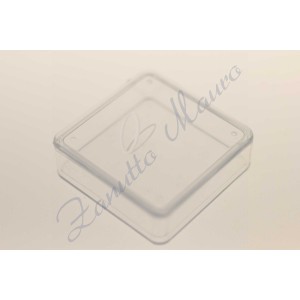 Scatolina quadrata in plexi mm 40x40x14