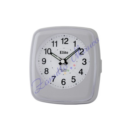 Sveglia Elite mm 85x110 ST4700 silver. Silent