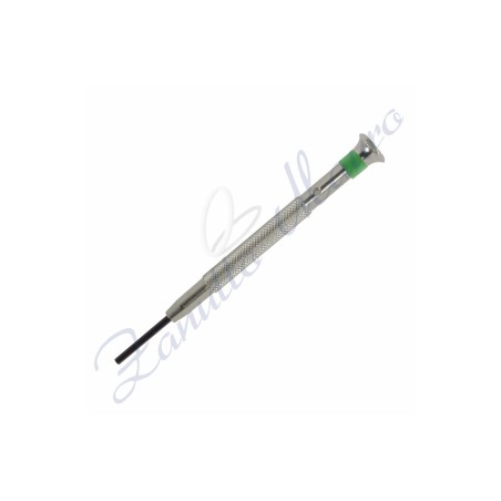 Giraviti a brugola esagonale mm 2,0 verde