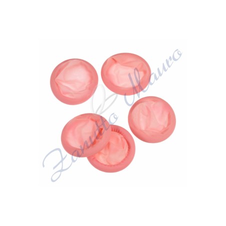 Ditali arrotolati in lattice naturale antistatici misura S mm 15 144 pz