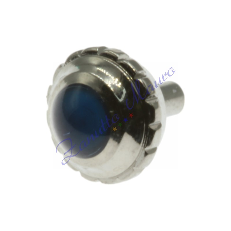 Corona acciaio per Cartier diametro mm 4,5 passo 0,90 cabochon