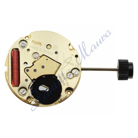 Movimento ETA F03.115 SH1 3 sfere data al 6