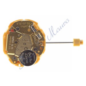 Movimento Miyota GL15 quarzo 2 sfere data al 6