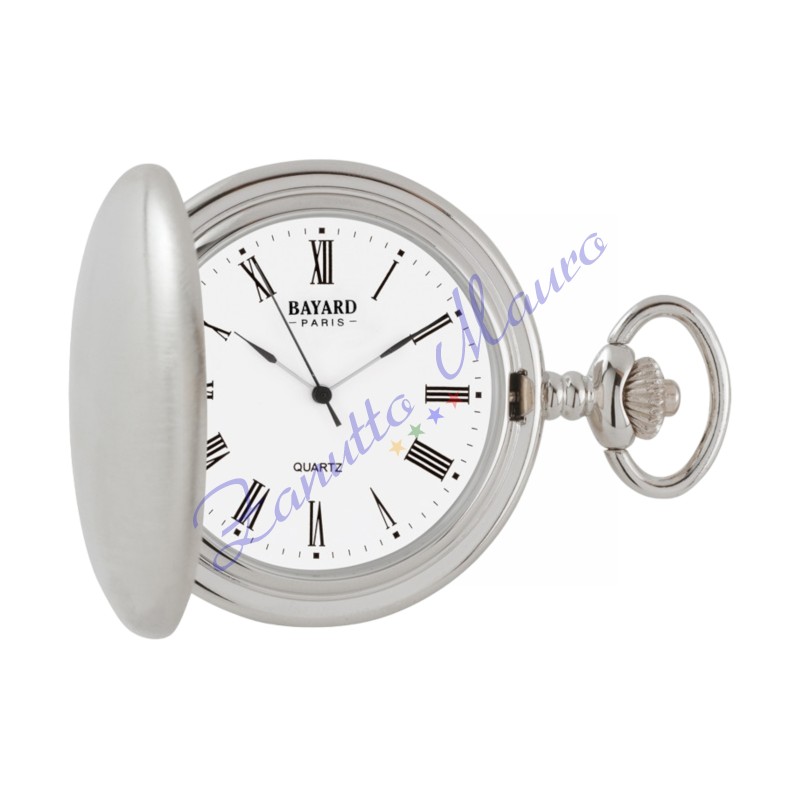 Orologio da tasca Bayard TX29.2 con movimento al quarzo e numeri romani