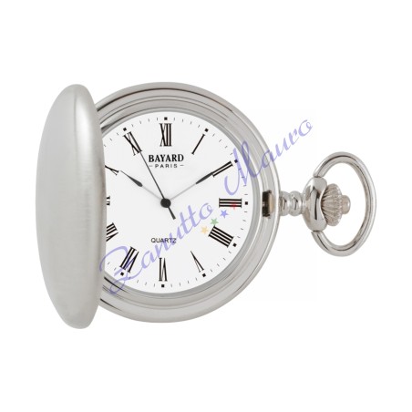 Orologio da tasca Bayard TX29.2 con movimento al quarzo e numeri romani