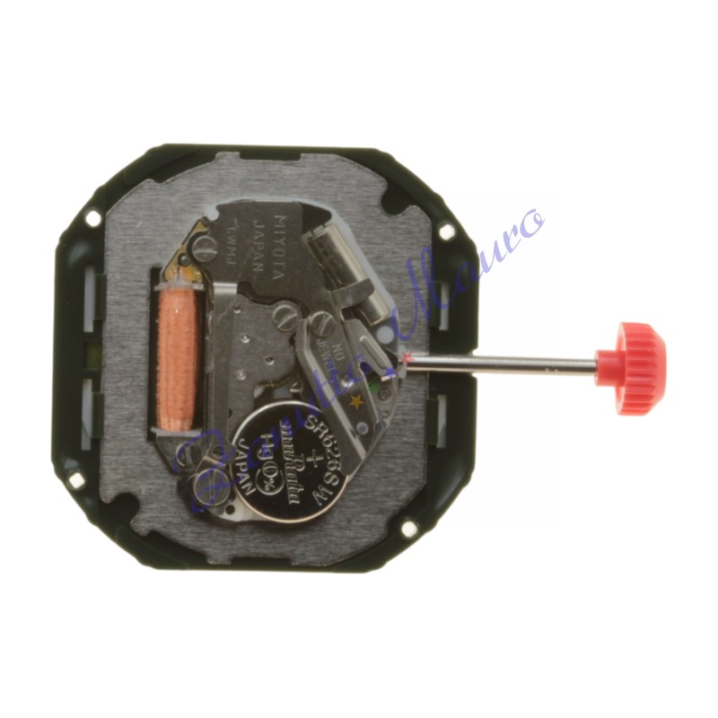 Movimento Miyota 2350 3 sfere data al 3 giorno al 12