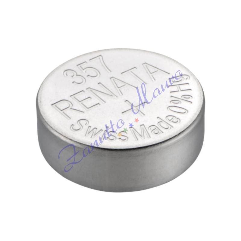 Pila 357 Renata SR44W all'ossido d'argento
