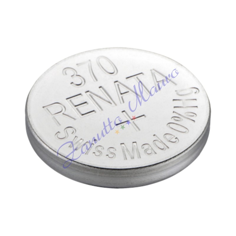 Pila 370 Renata SR920W all'ossido d'argento