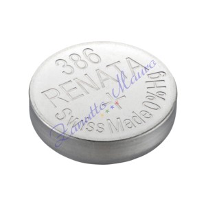 Pila 386 Renata SR43W all'ossido d'argento