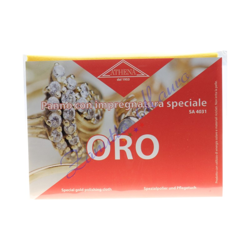 Panno Athena per oro cm 30x24. Colore giallo