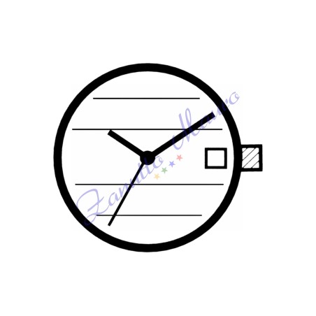 Movimento Citizen E011 completo di accumulatore