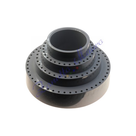 Base porta frese rotante diametro mm 170 altezza mm 95 colore grigio