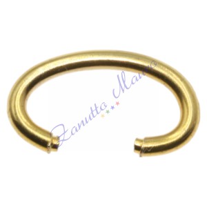 Anellino dorato per orologio da tasca mm 18