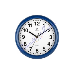 Orologio da parete Justminute 00710 colore blu chiaro diametro cm 25