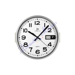 Orologio da parete Justminute 00945DD doppia data diametro cm 25,5