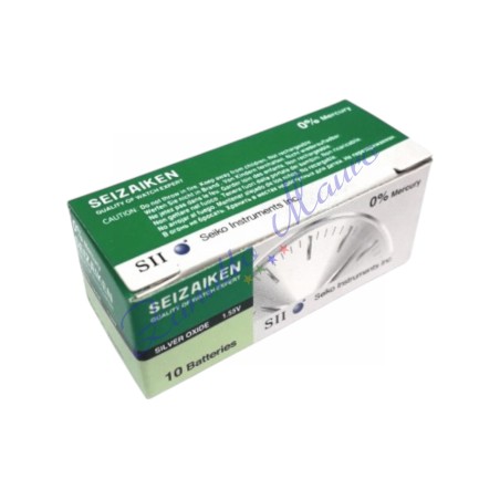 Pila Seizaiken 303 silver oxide SR44W Hg 0%