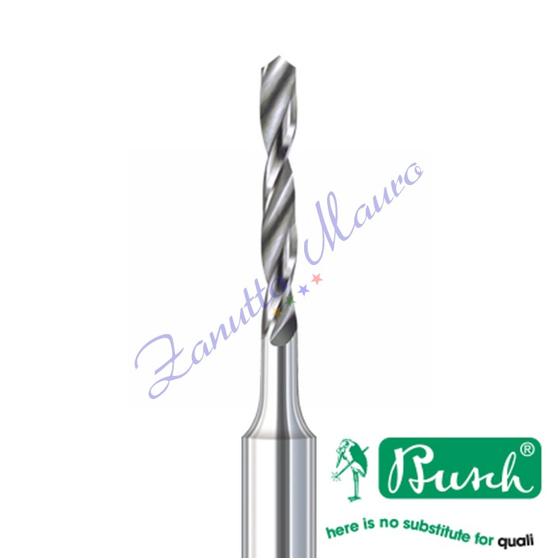 Frese elicoidali Busch gambo 2,35 diam.mm 0,80 confezione 6 pezzi