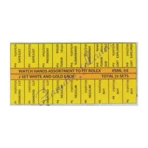 Assortimento 72 kit di sfere per orologi Rolex - SML06