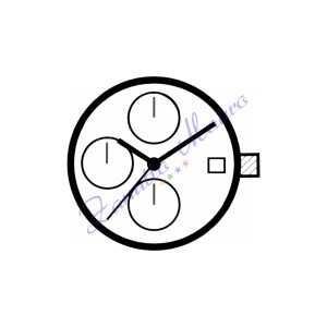 Movimento Seiko 7T92 multifunzione