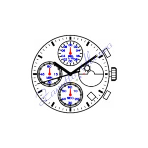 Movimento Sunon PE906 multifunzione data ore 4,30