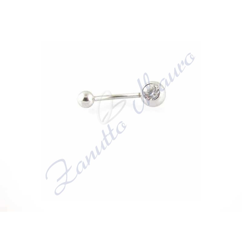 Banana 120806 co strass bianco