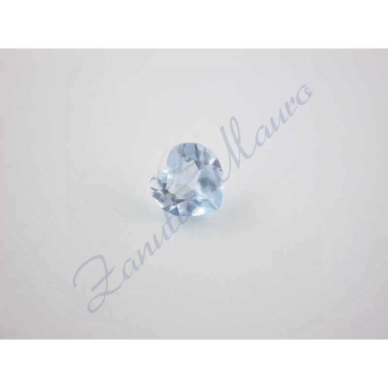 Pietra sintetica azzurra mm 8x8 cuore